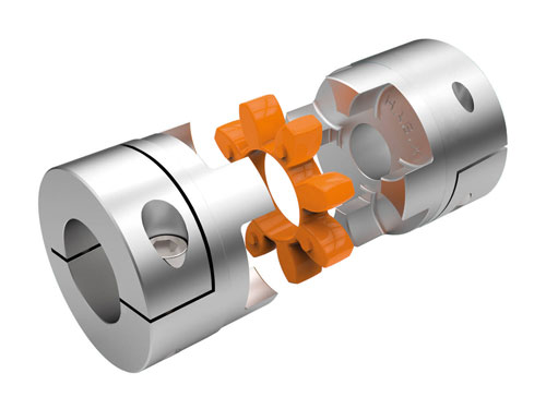Flexible coupling made of aluminium, from size 65 made of steel Flexible coupling made of aluminium, from size 65 made of steel