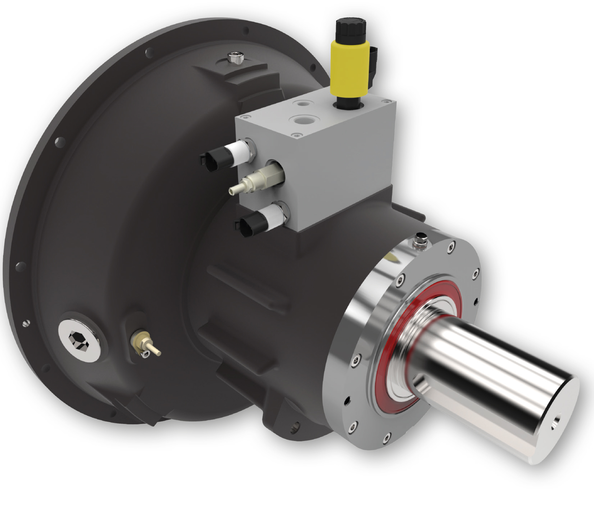 Planox® PHRA, hydraulisch schaltbar, Gehäuseausführung, radiale Ölzufuhr Planox® PHRA, hydraulisch schaltbar, Gehäuseausführung, radiale Ölzufuhr