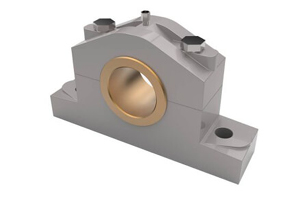  Cap bearings acc. to DIN 505 L with bronze shell